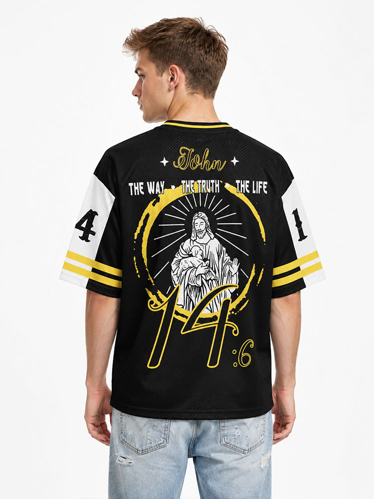 Way of Life Graphic Mesh Jersey