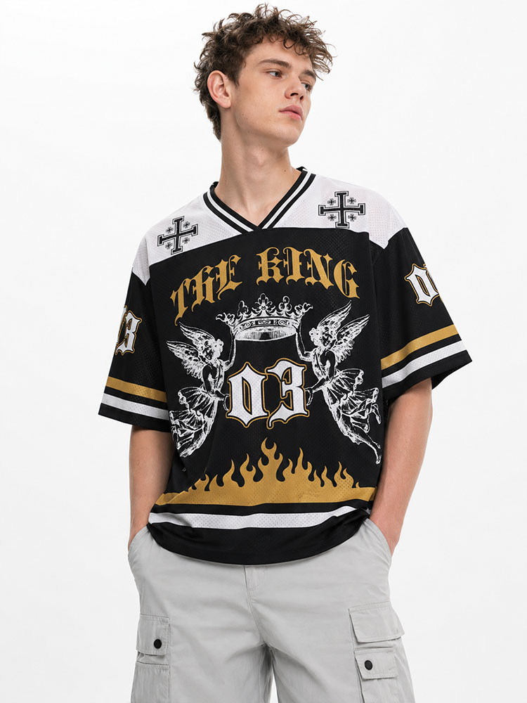 The King Graphic Mesh Jersey