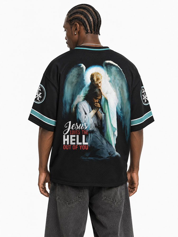 Angel Graphic Mesh Jersey
