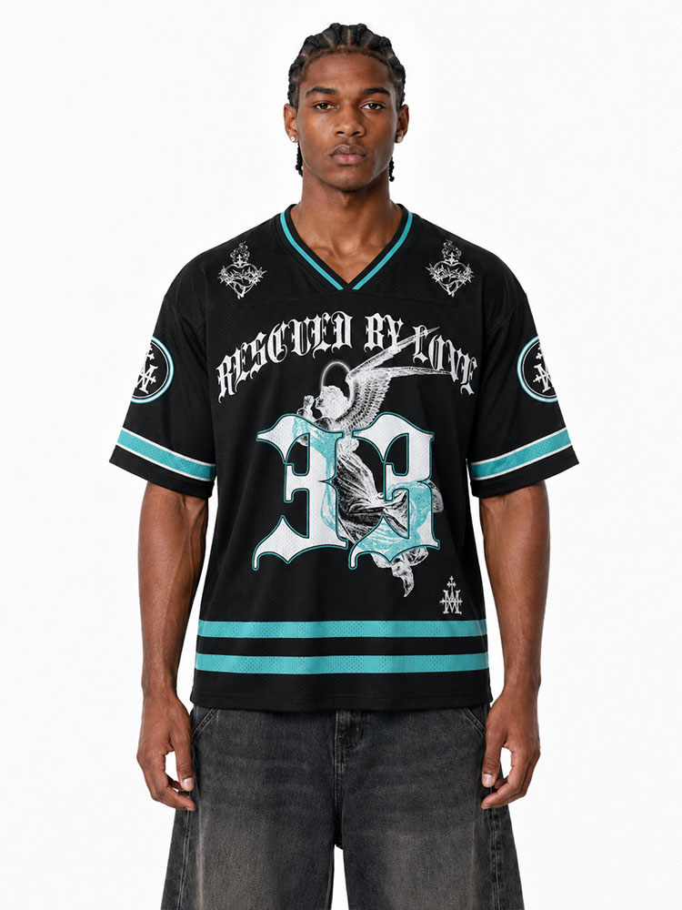 Angel Graphic Mesh Jersey