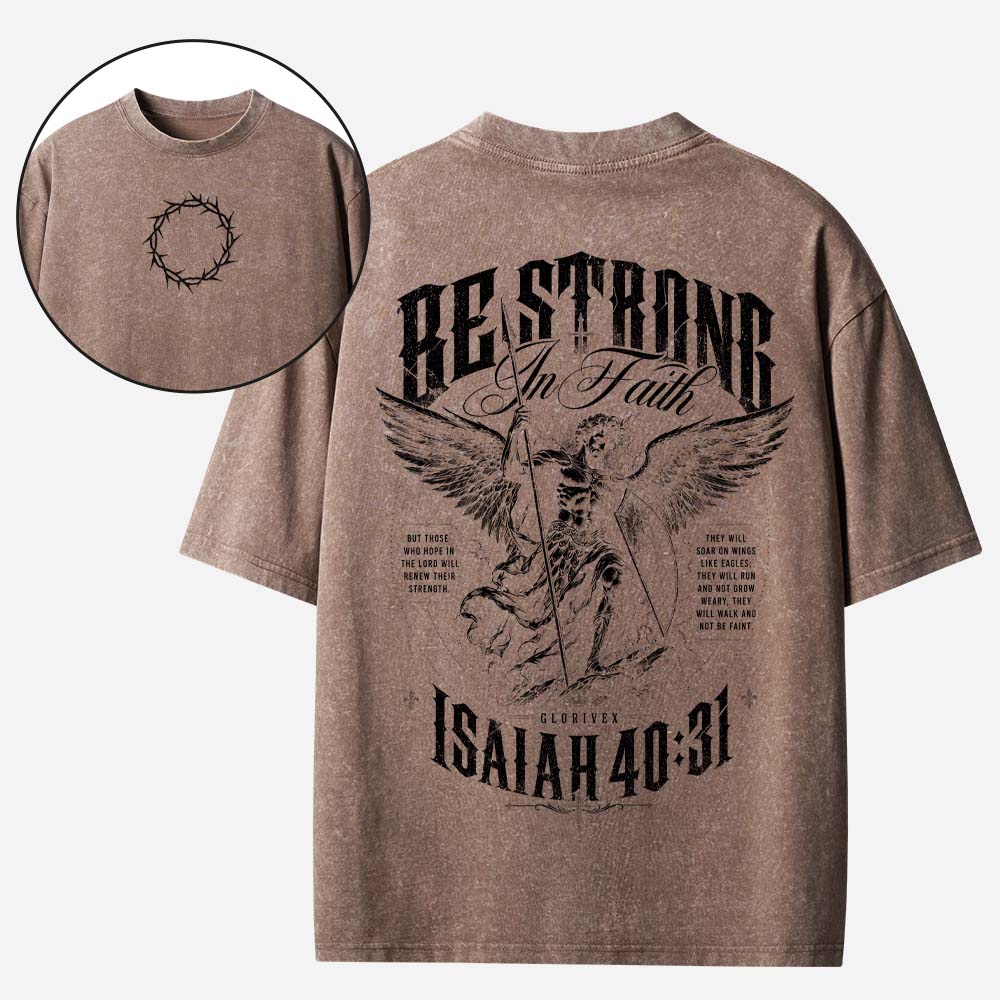 Winged Warrior Vintage Washed T-Shirt