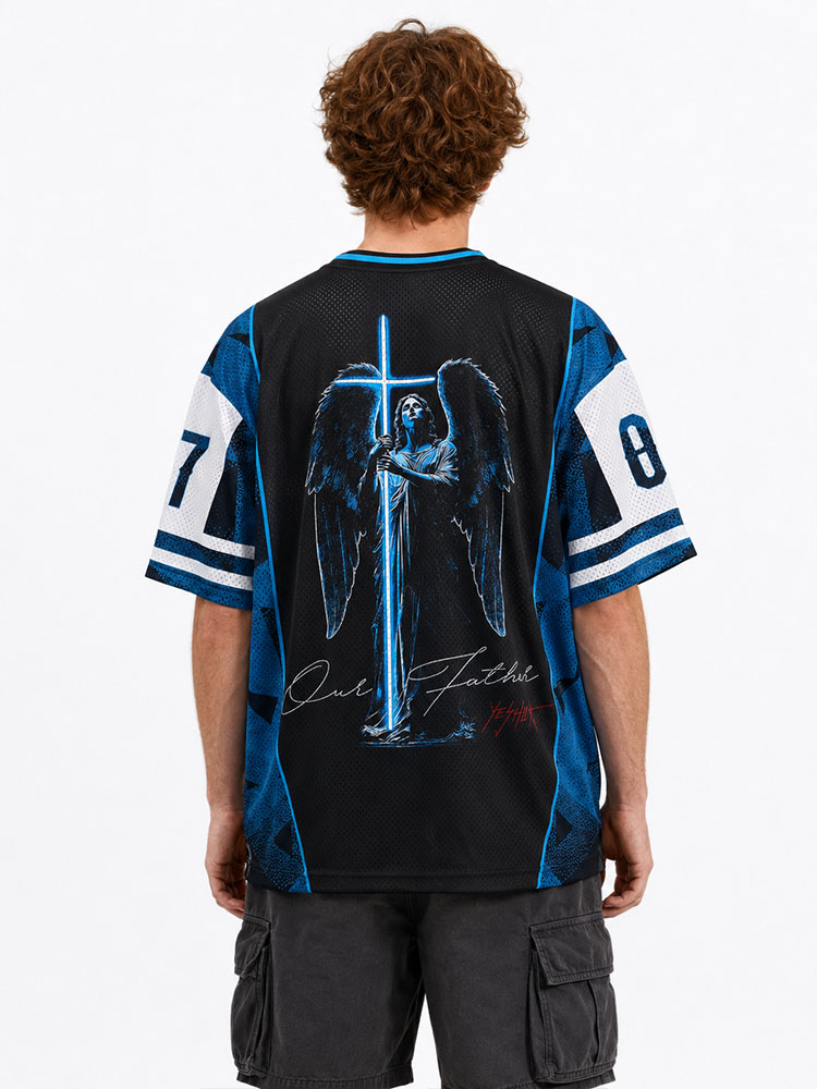 Angel Guard Graphic Mesh Jersey