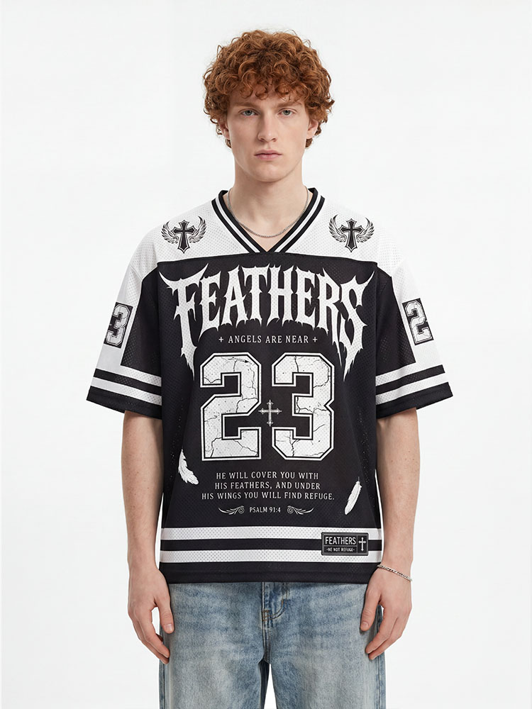 Angel Graphic Mesh Jersey