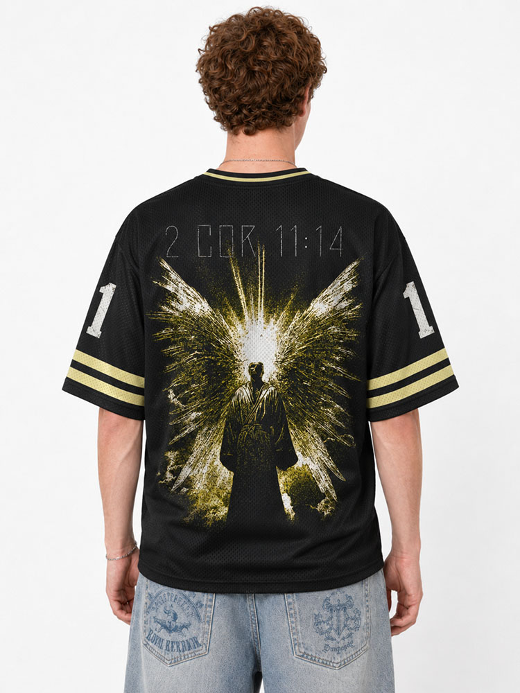 Golden Wings Graphic Mesh Jersey