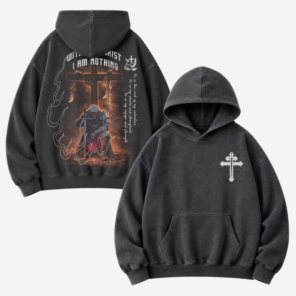 Shadow Knight Vintage Washed Hoodie