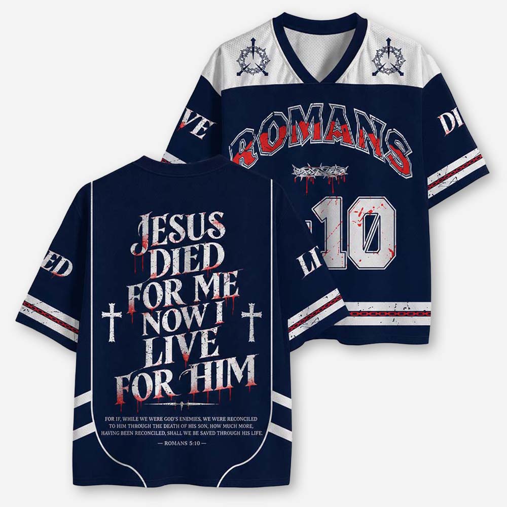 Restored Life Graphic Mesh Jersey