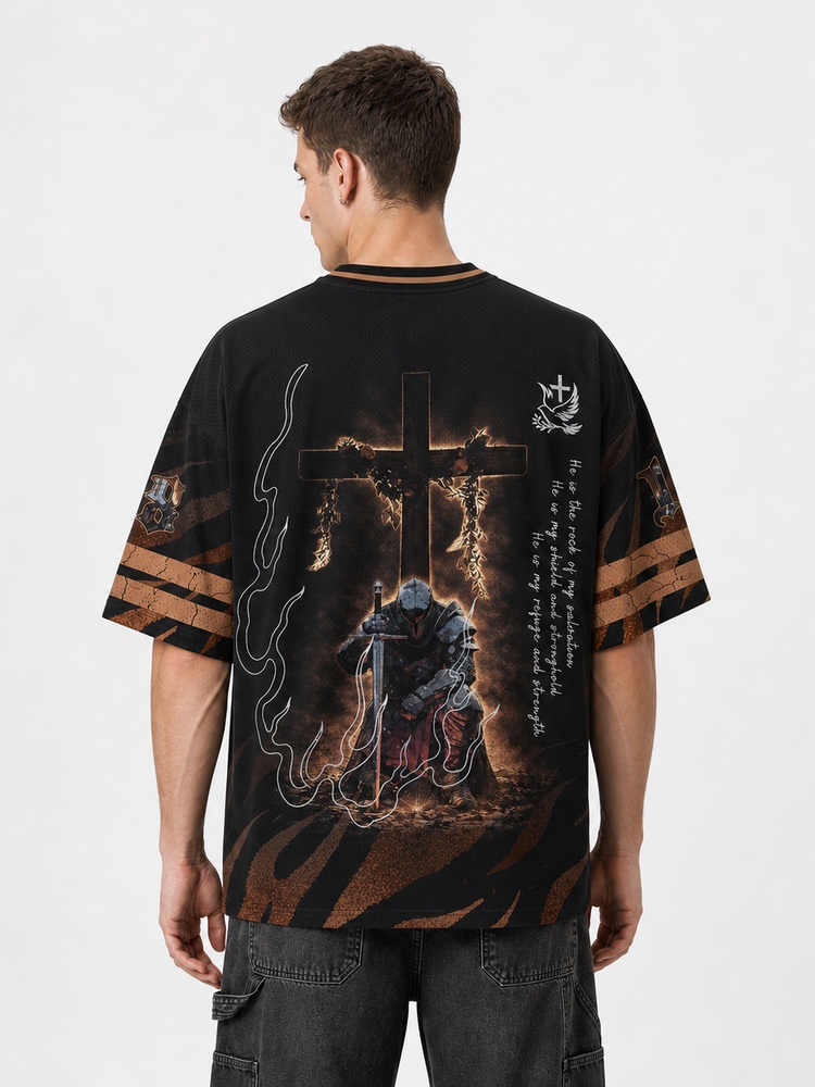 Shadow Knight Graphic Mesh Jersey