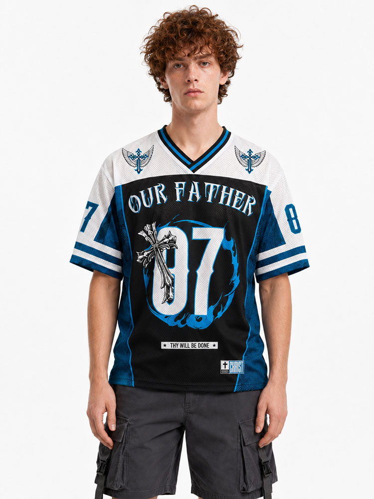 Angel Guard Graphic Mesh Jersey
