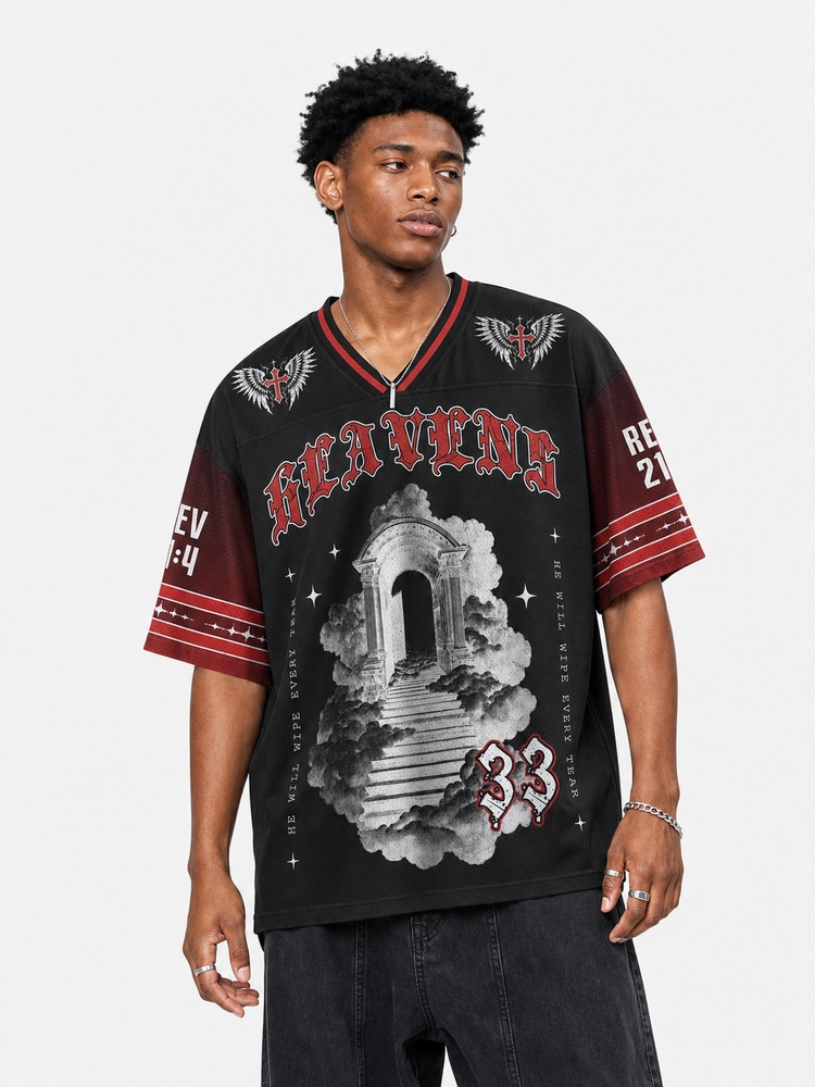 Angel Graphic Mesh Jersey