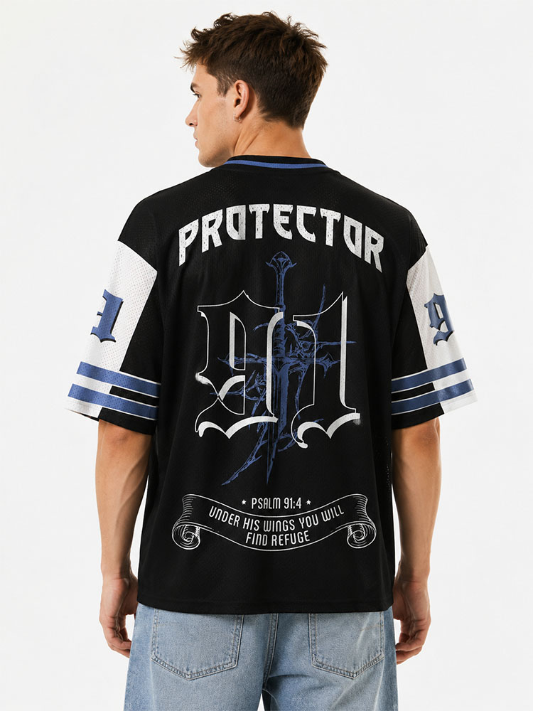 Silent Oath Grim Warrior Graphic Mesh Jersey