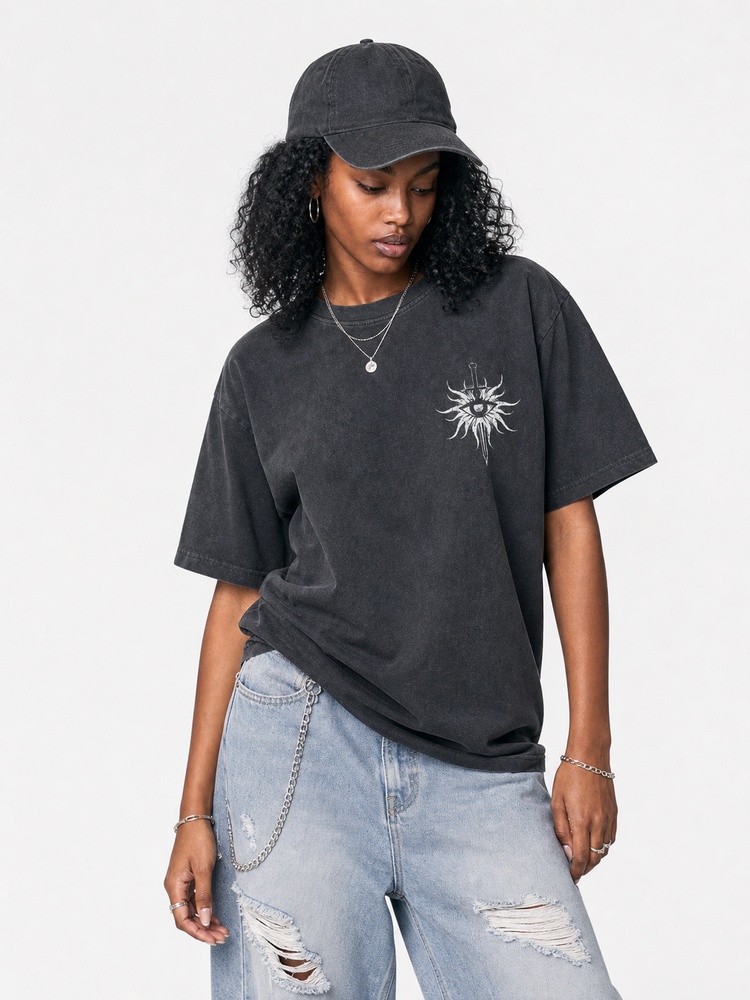 Eye Wings Vintage Washed T-Shirt