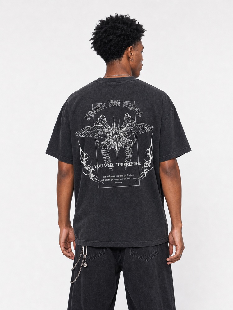 Eye Wings Vintage Washed T-Shirt
