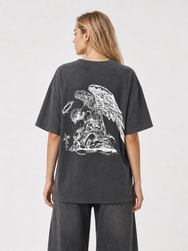 Angel Crown Vintage Washed T-Shirt
