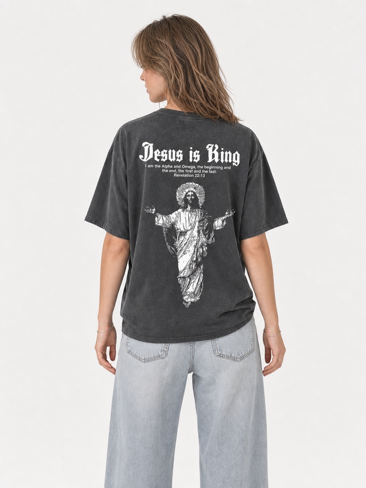 Crown Statement Vintage Washed T-Shirt