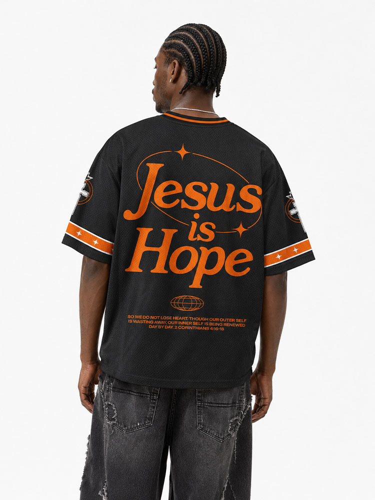 Crimson Hope Graphic Mesh Jersey
