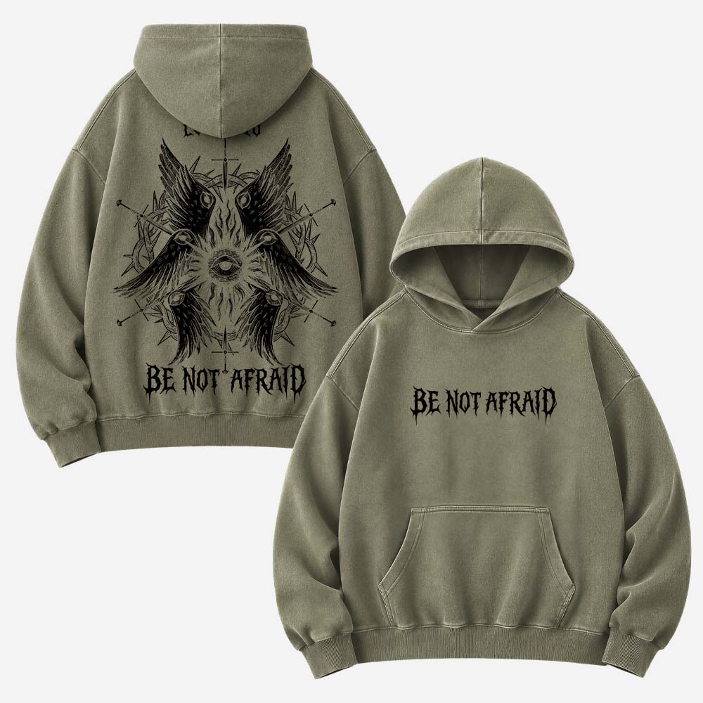 Fearless Wing Vintage Washed Hoodie
