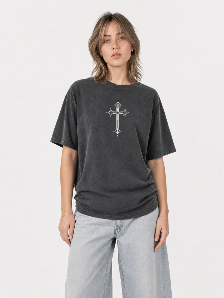 Crown Statement Vintage Washed T-Shirt