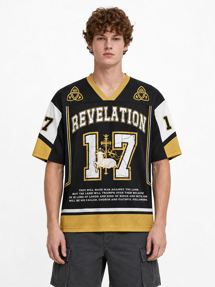 Crown Statement Graphic Mesh Jersey