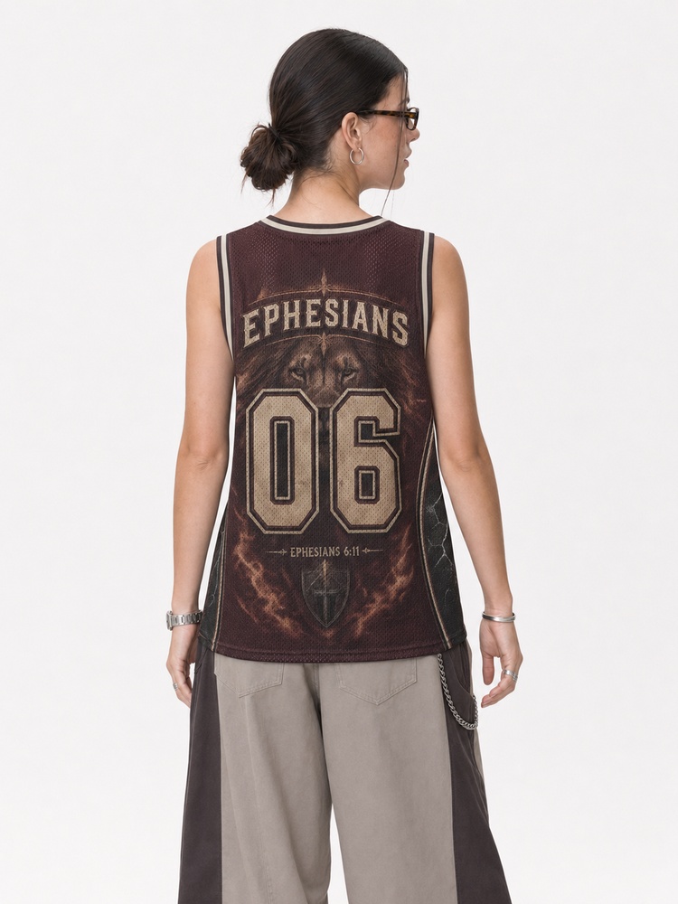 Armor Lion Graphic Mesh Jersey Tank Top