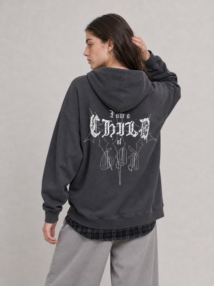 Child Emblem Vintage Washed Hoodie