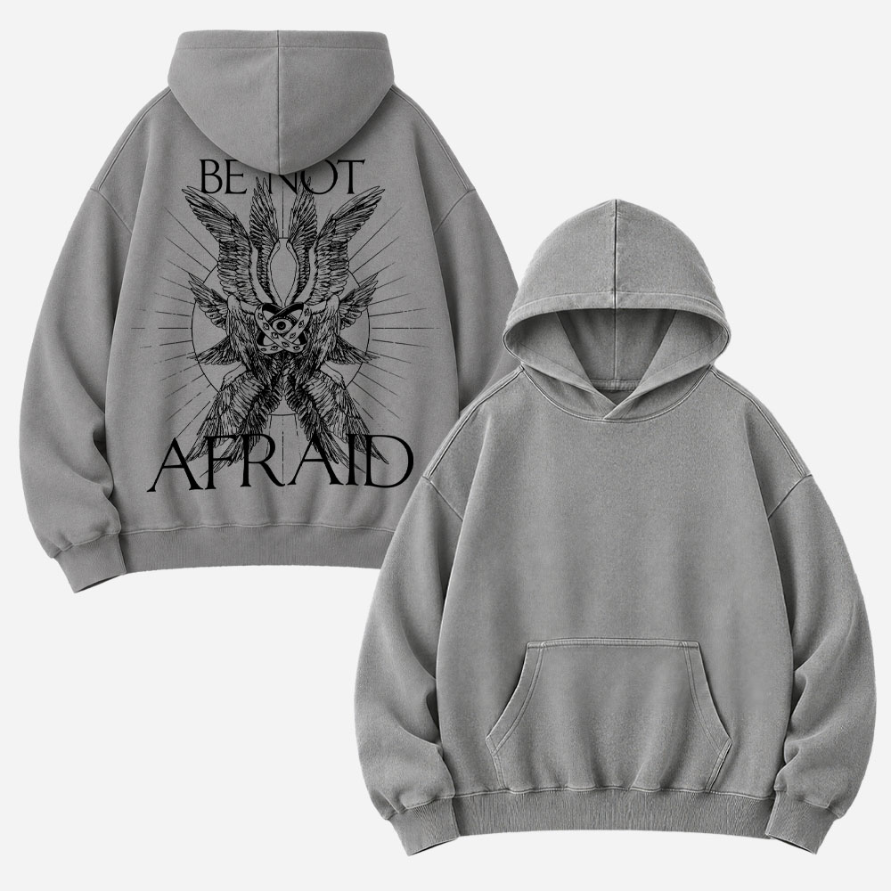 Fearless Eye Wing Vintage Washed Hoodie
