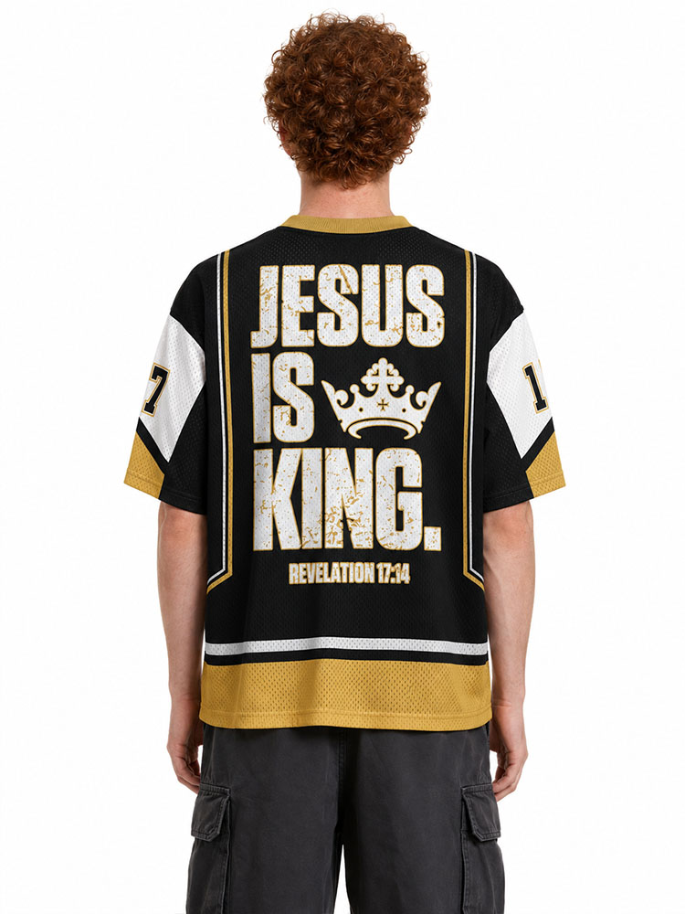 Crown Statement Graphic Mesh Jersey