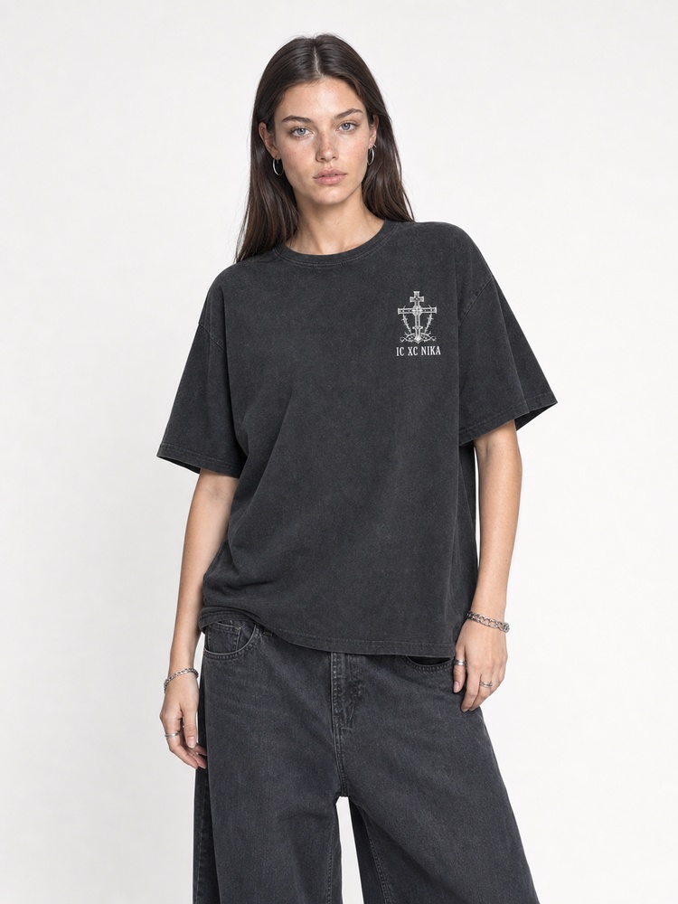 Victory Emblem Vintage Washed T-Shirt