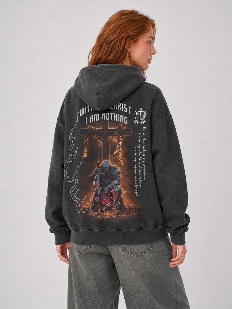 Shadow Knight Vintage Washed Hoodie