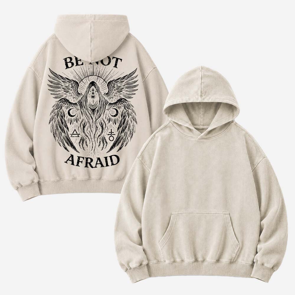 Fearless Eye Wing Vintage Washed Hoodie