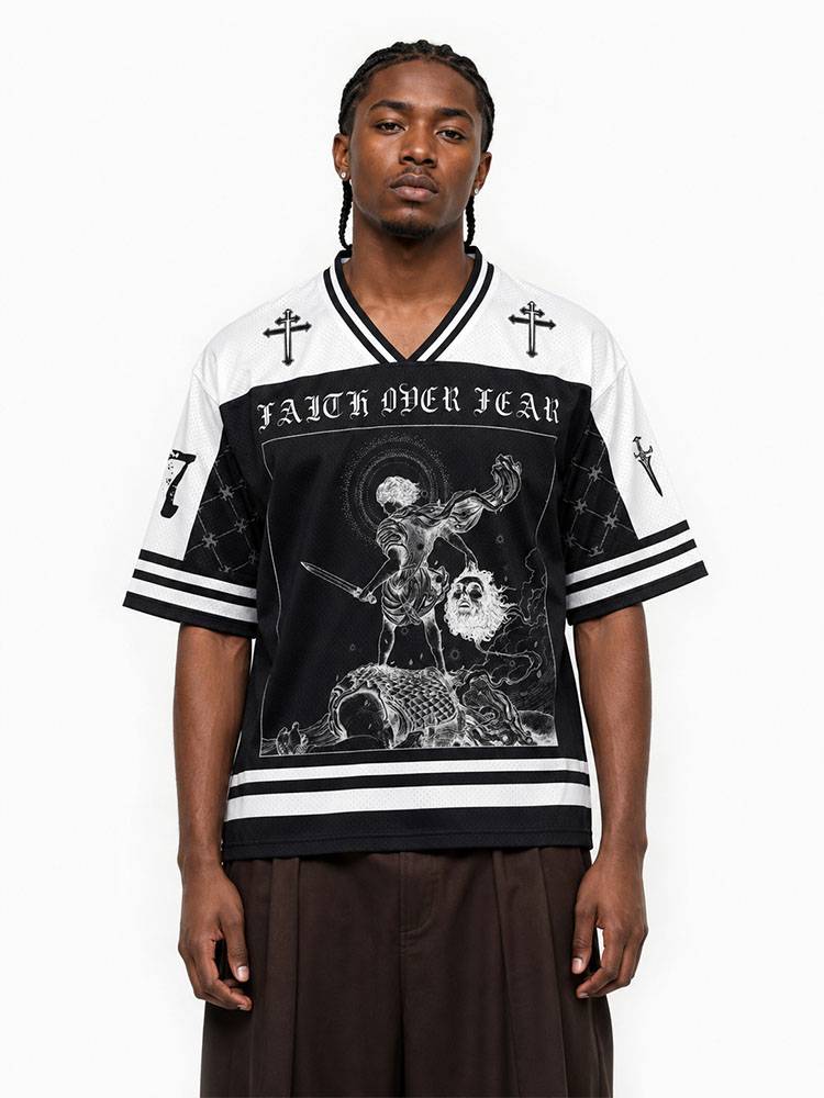Fearless Graphic Mesh Jersey