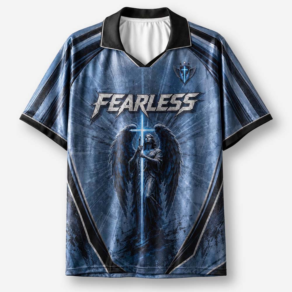 Angel Guard Graphic Collar Jersey