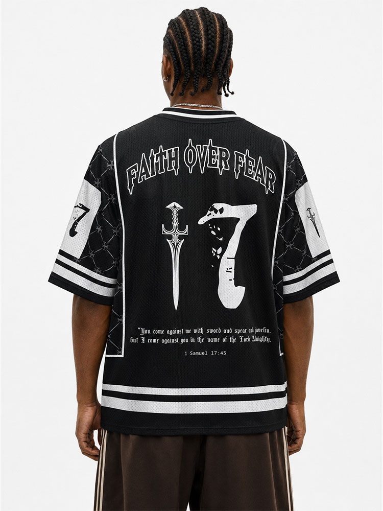 Fearless Graphic Mesh Jersey
