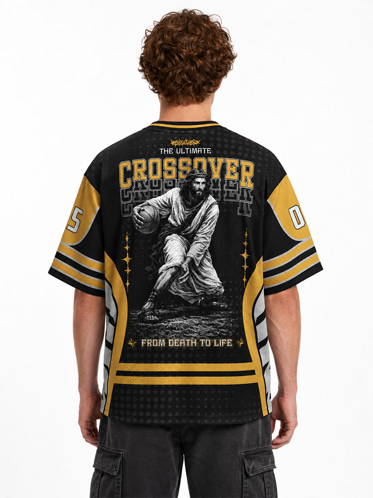 Crossover Graphic Mesh Jersey