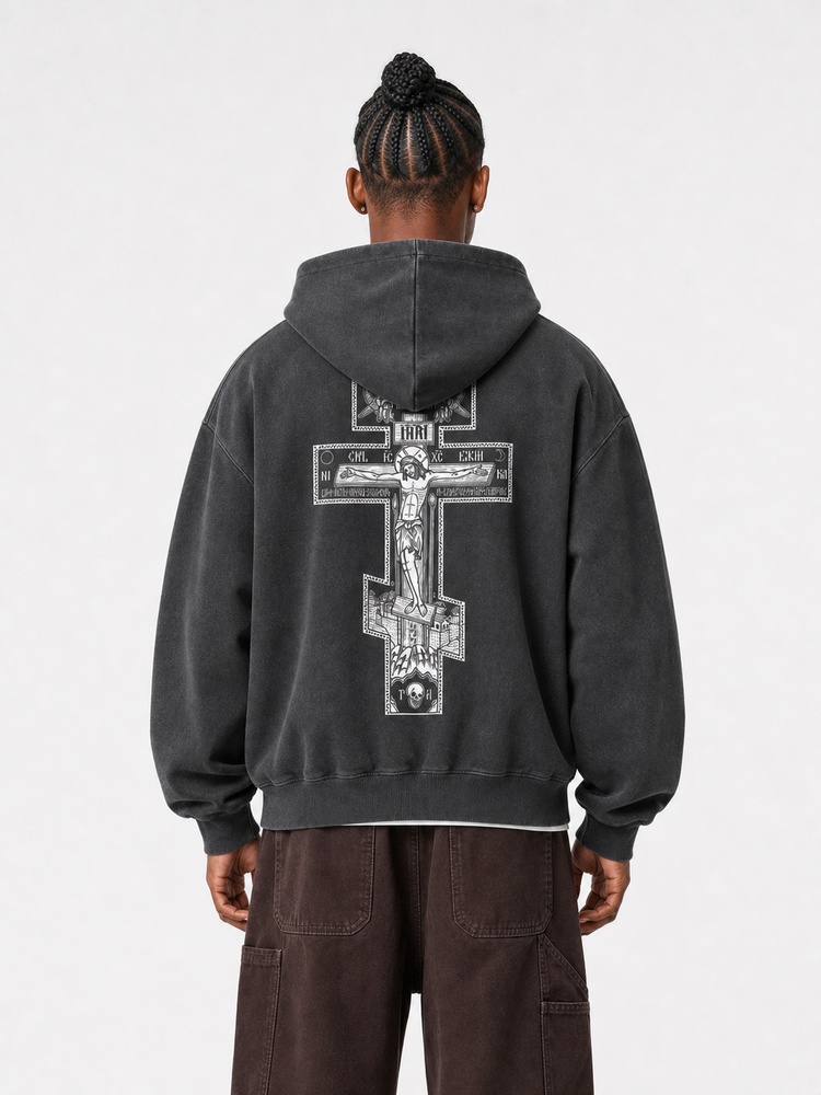 Ornate Relic Vintage Washed Hoodie