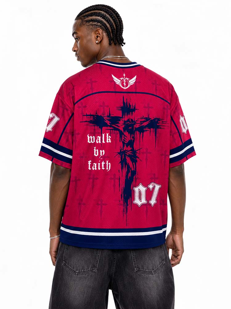 Forward Path Graphic Mesh Jersey