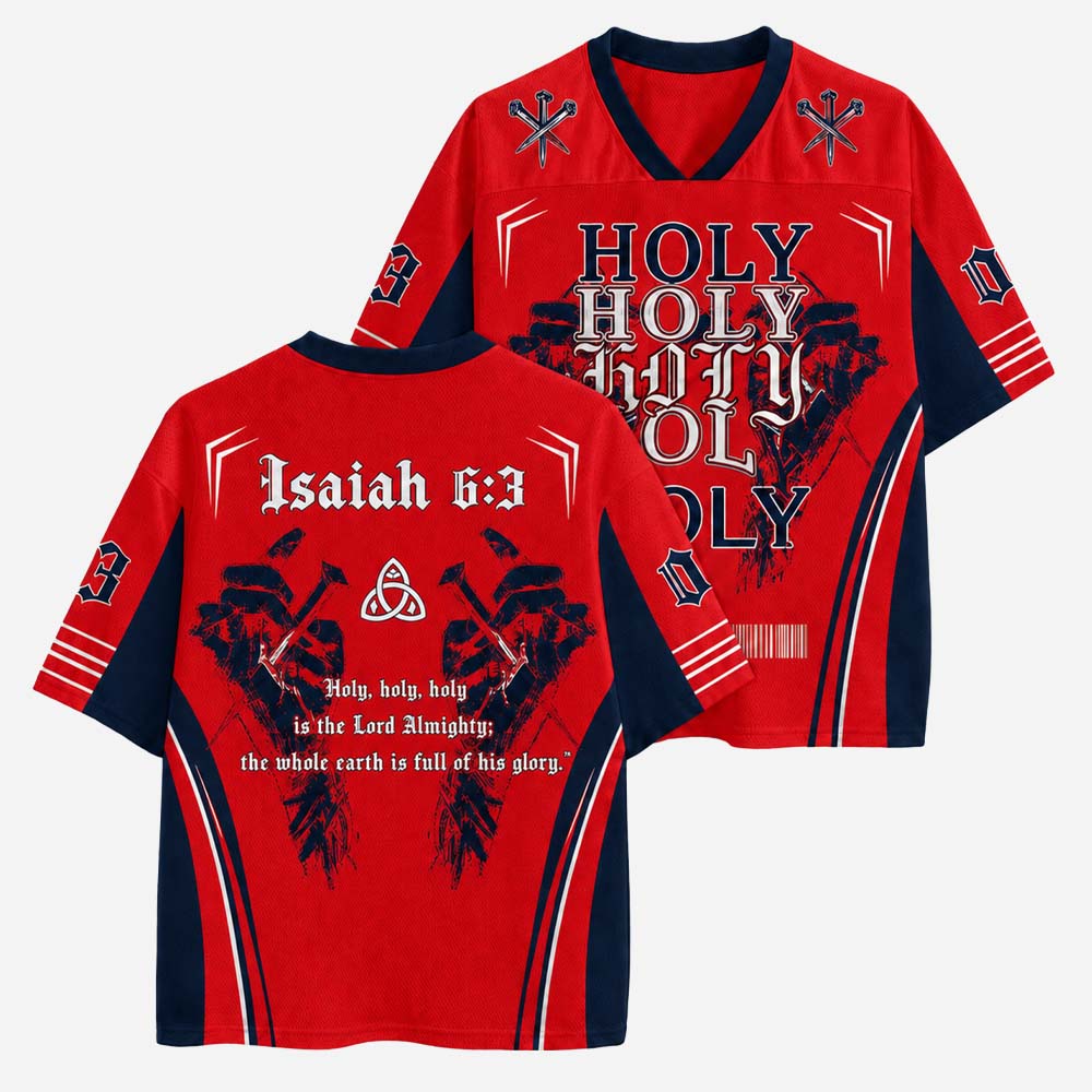 Threefold Praise Graphic Mesh Jersey
