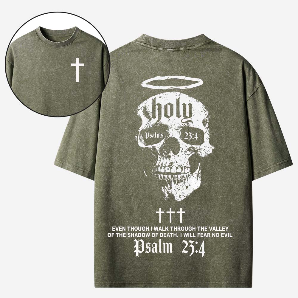 Fearless Skull Vintage Washed T-Shirt