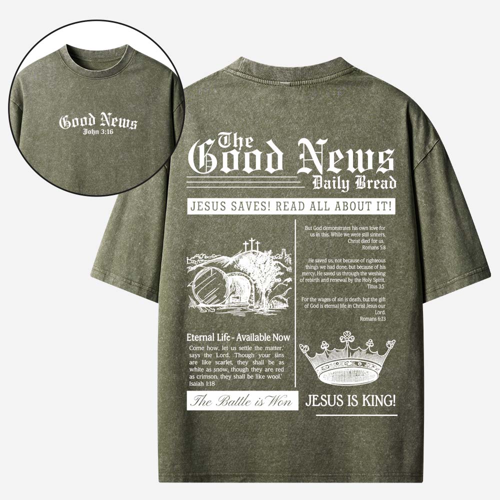 The Good News Vintage Washed T-Shirt
