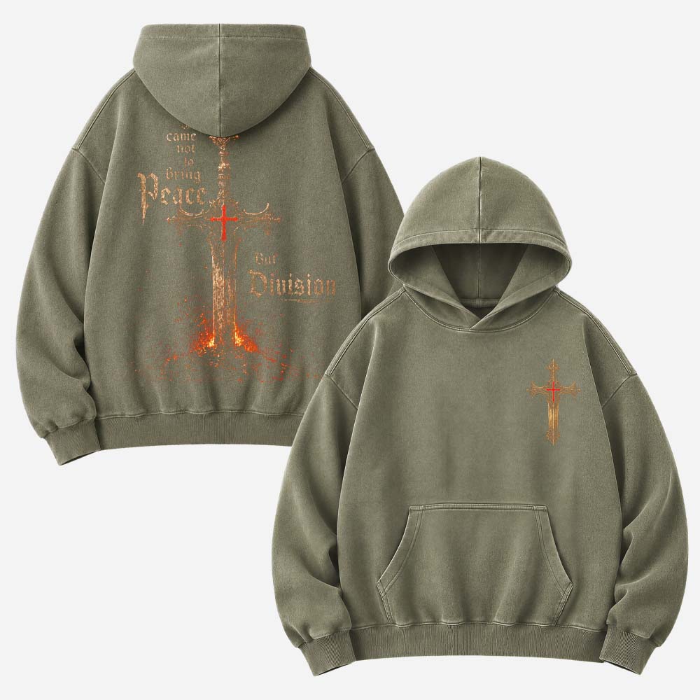 Division Sword Vintage Washed Hoodie