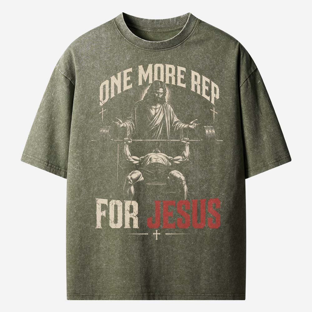 One More Rep Vintage Washed T-Shirt