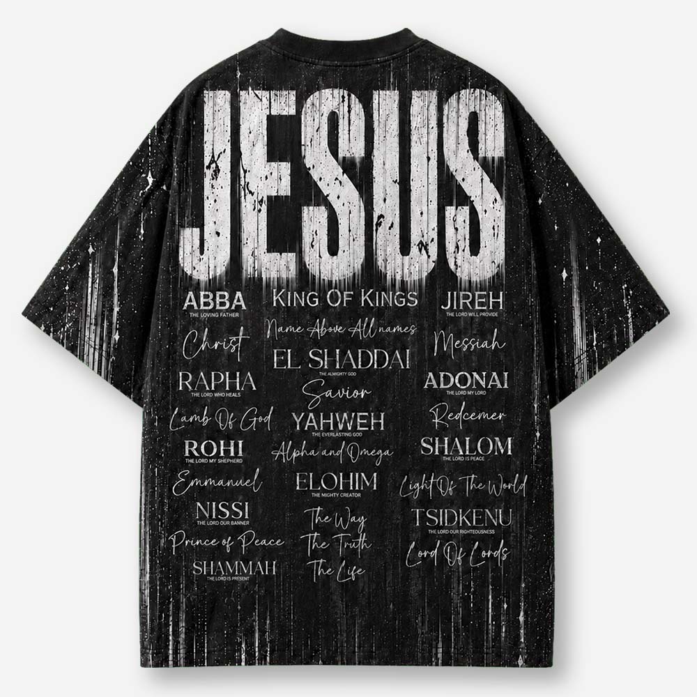 Name Above Eco Oversized Graphic Tees · GRS Certified