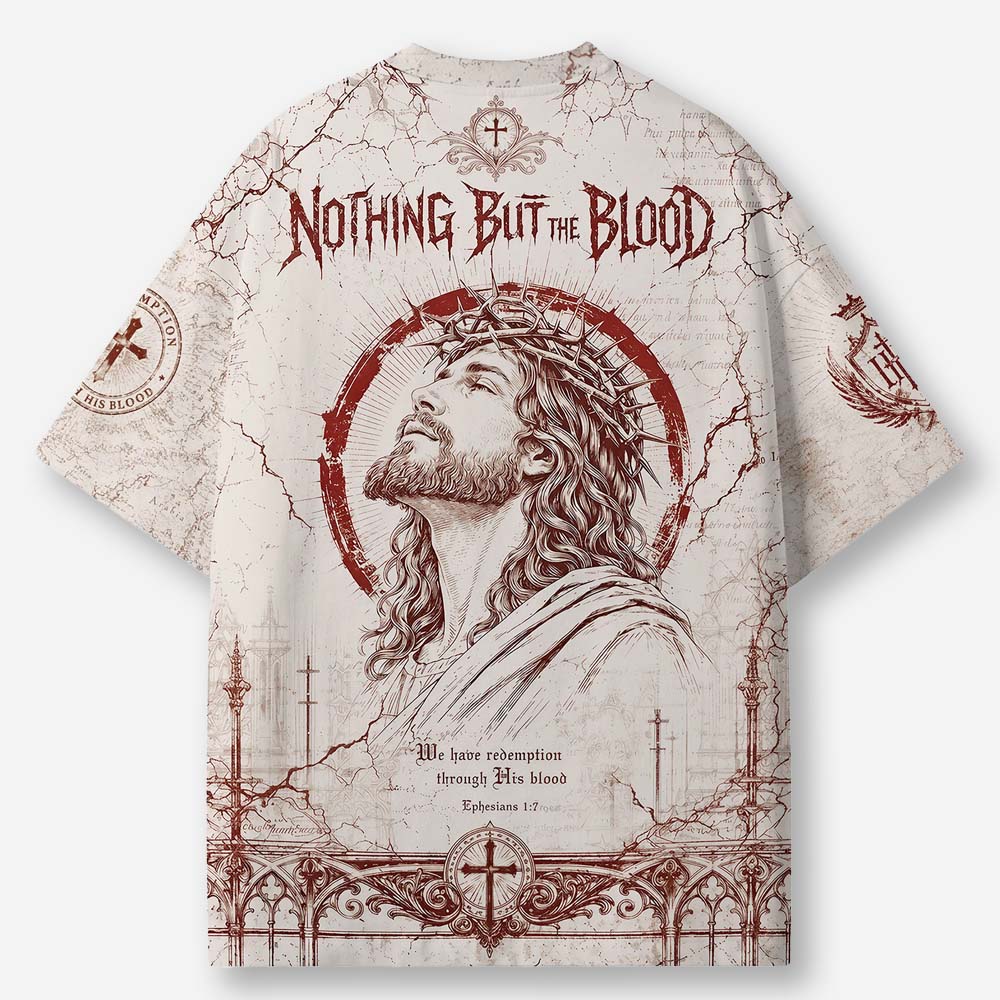 Thorn Blood Eco Oversized Graphic Tees · GRS Certified
