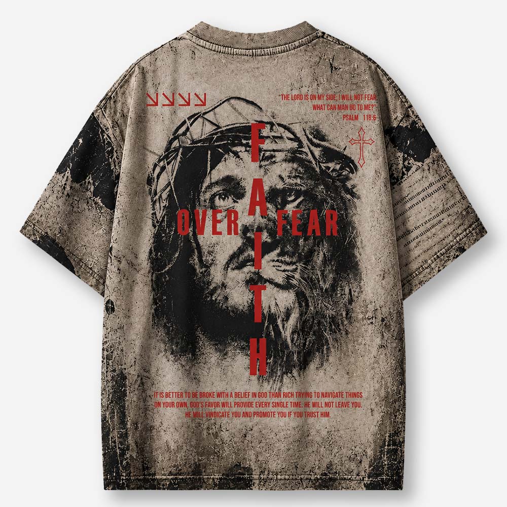 Fearless Eco Oversized Graphic Tees · GRS Certified