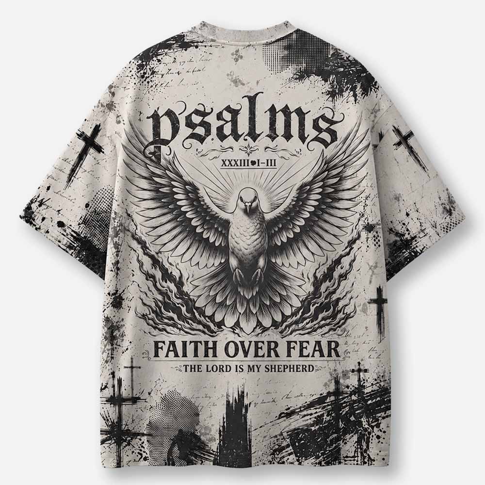 Dove Eco Oversized Graphic Tees · GRS Certified
