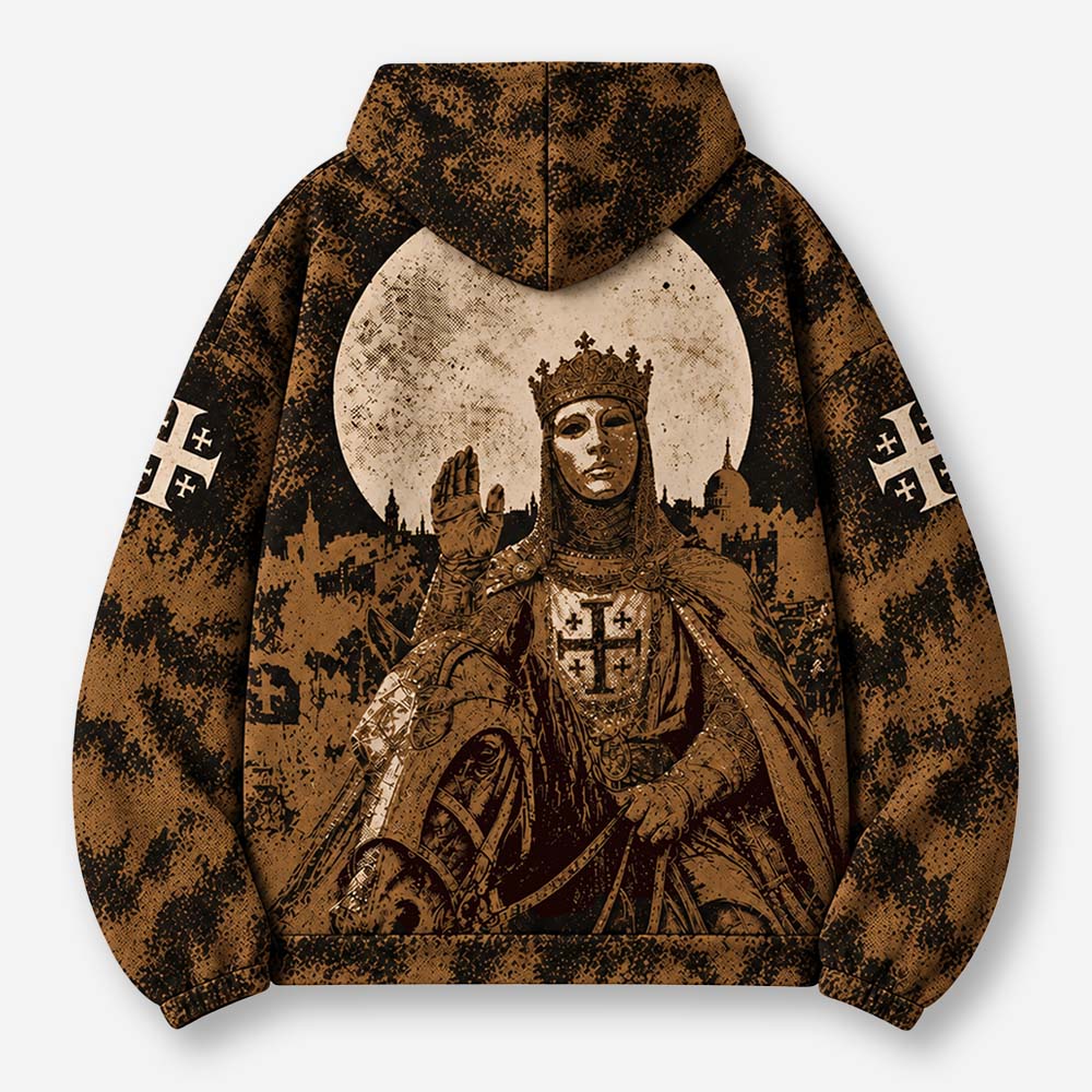 Scarlet Monarch All Over Print Scuba Hoodie