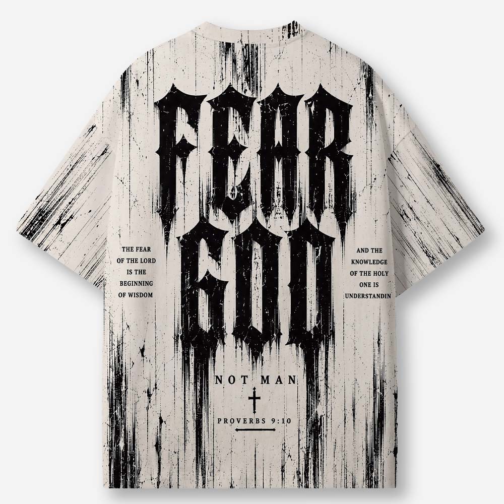 Fearless Eco Oversized Graphic Tees · GRS Certified
