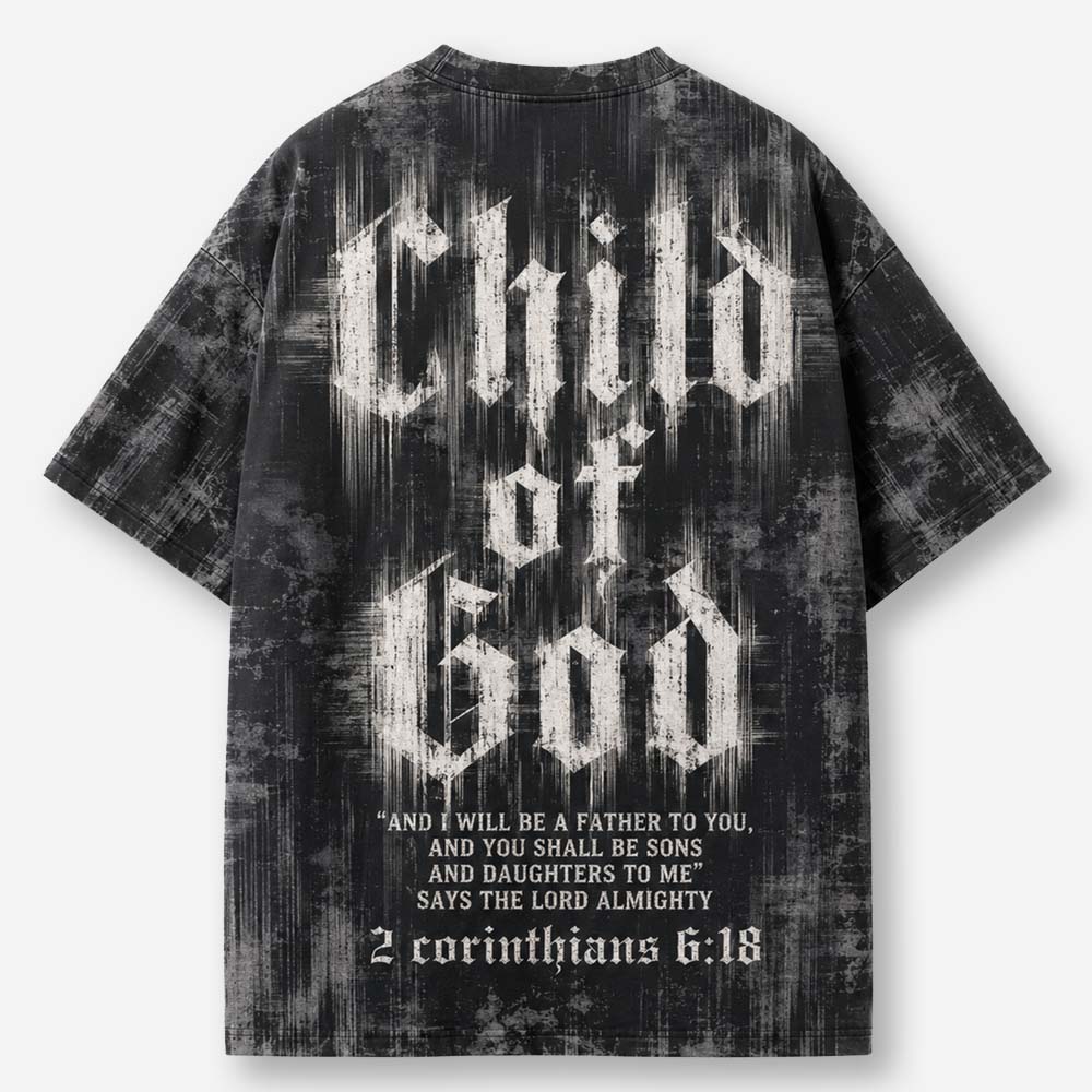 Child Statement Eco Oversized Graphic Tees · GRS Certified