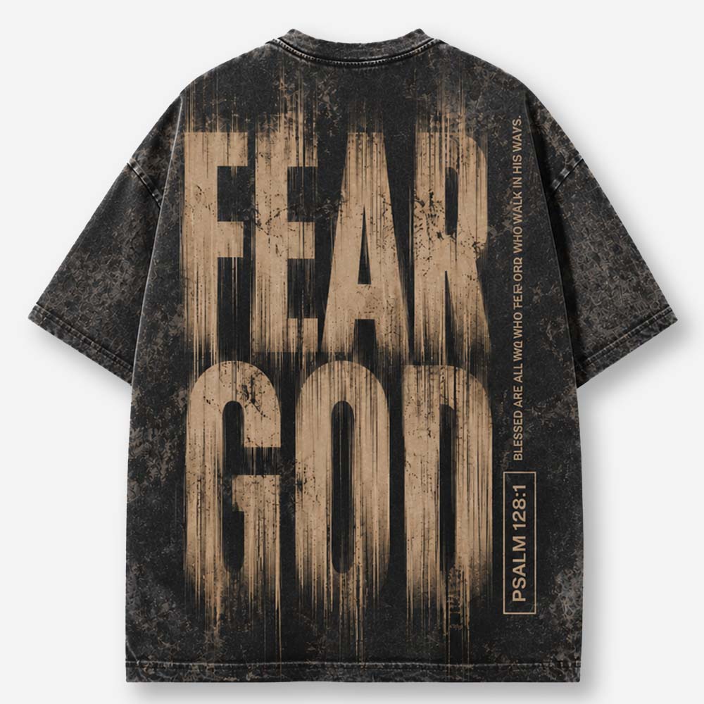 Fearless Statement Eco Oversized Graphic Tees · GRS Certified