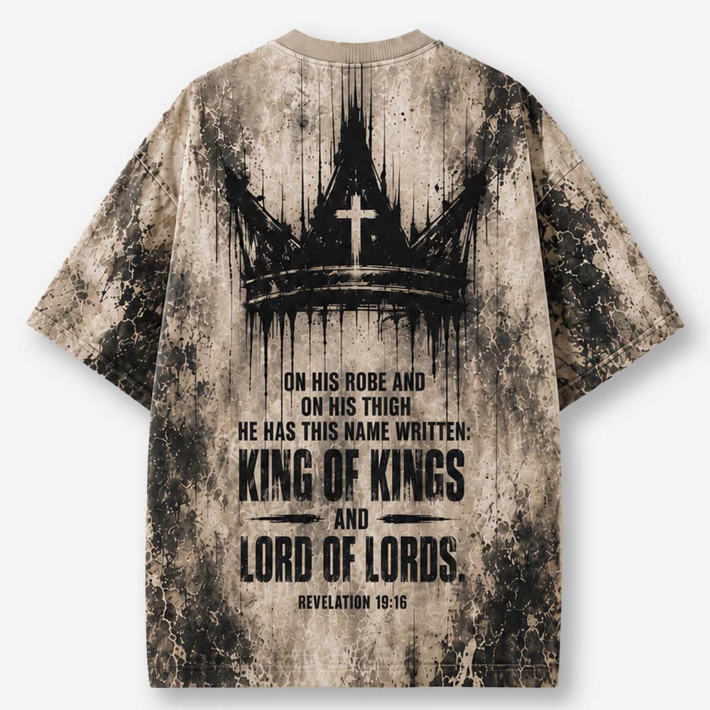 Crown Statement Eco Oversized Graphic Tees · GRS Certified