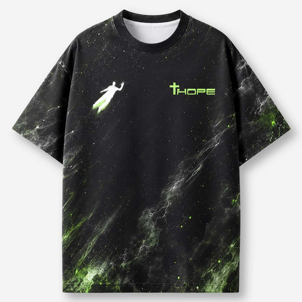 Hope Eco Oversized Graphic Tees · GRS Certified